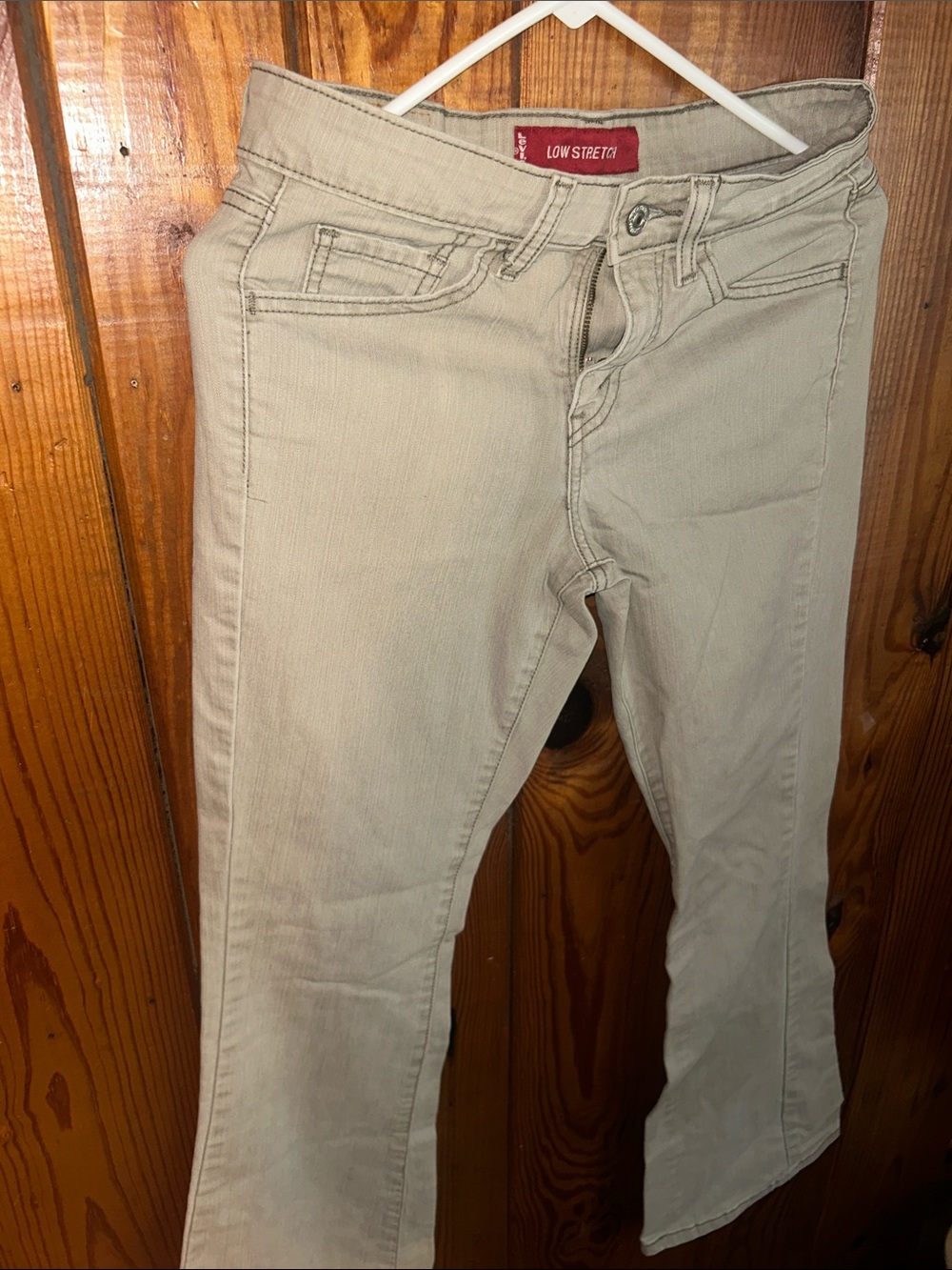 Levi's 519 Low Flare Low Flare Jeans Gray Waist 27